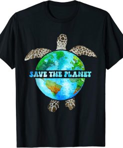 Environment Turtle Recycle Ocean T-Shirt