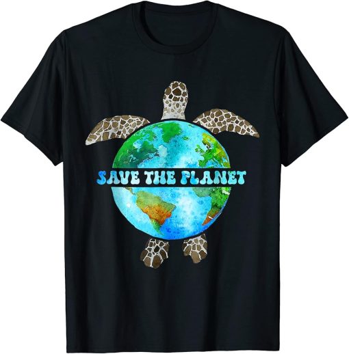 Environment Turtle Recycle Ocean T-Shirt